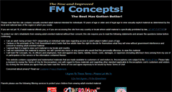 Desktop Screenshot of fmconceptsinc.com